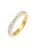 ELLI Ring ‘Kristall’  goud / transparant