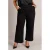 Yest Curve Plus Size straight leg pantalon – zwart