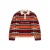Gebreid poloshirt Daily Paper kente stripe