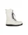 The Row Patty Veters Combat Boots in Witte Leer