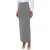 Moschino Two-tone Skirt In Extra-fine Merino Wool Beige