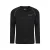Mountain Warehouse Endurance T-shirt met lange mouwen voor heren (Jet Zwart)