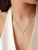 Hey Happiness Ketting ‘Liora’  rose-goud