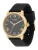 GUESS Analoog horloge ‘CHANDLER’  goud / zwart