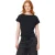 Scotch & Soda Tee With Rouched Side Seam Black Night