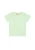 smiler. Shirt ‘mini-laugh.’  pastelgroen