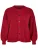 Zizzi Gebreid vest ‘Cavista’  rood
