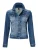 heine Tussenjas  blauw denim