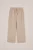 WE Fashion – Meisjes straight leg broek – High waist – Beige – Katoen –