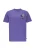 QS Shirt  lila / lavendel / zwart / wit