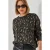 Leopardprint Ronde Hals Trui