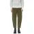 s.Oliver corduroy cropped barrel broek – donkergroen