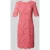 Christian Berg Woman Selection Knielange jurk met etskanteffect