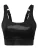 Plein Sport Sporttop ‘Scratch’  zwart