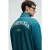 Bedrukte sweater met halve rits