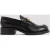 Zwarte Leren Medley Loafers