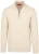 Steppin’ Out Lau Pull Merino Half Zip Cable Ecru