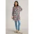 White Stuff Blake Linen Tunic Ivory Print