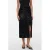 VERO MODA midi rok met glitter zwart