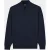 Baileys Half Zip Blauw Pullover 1/2 zip with low po 618400/69