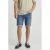 Cars slim fit denim short – stone used