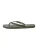 JACK & JONES Teenslippers ‘JFWSOLID’  olijfgroen