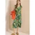 Midi-jurk met bloemenpatroon