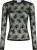 Neo Noir Top Evania Mesh Zwart dames