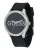 GUESS Analoog horloge ‘REPUTATION’  lichtblauw / zwart / zilver
