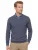 Casa Moda trui v-hals donkerblauw katoen wijde fit