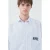 Gestreepte Lange Mouwen Shirt met Borduring