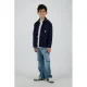 Raizzed overshirt donkerblauw