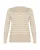 KAFFE CURVE Trui ‘Lizzy’  beige / wit