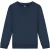 Malelions Junior Striped Signature Sweater | Navy