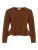 VILA Gebreid vest ‘VILUNA’  bruin