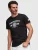 Ombre Shirt  zwart / wit