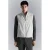 Mango Man bodywarmer lichtgrijs