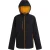 Regatta Heren Navigate 2 Layer Soft Shell Jas (Zwart/Oranje Pop)