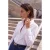 TRENDYOLMİLLA Dames Wit Effen Lang Getailleerd Overhemden