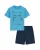 WE Fashion Nachtkledij  blauw / marine / ultramarine blauw / zwart