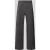 REVIEW straight fit sweatpants van puur katoen met labelpatch