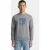 Karl Lagerfeld Dark Grey Sweat Crewneck