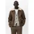 Mango Man suede winterjas bruin