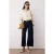TRENDYOLMİLLA Dames Blauw Effen Culotte Normale taille Jeans