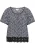 usha Blouse shirt Dames Zwart Veelkleurig