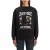 Scotch & Soda Front Back Festive Artwork Relaxed Fit Sweatshirt Evening Bl