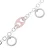 Orphelia Dames 925 Sterling Zilveren Armband – Zilver ZA-1814