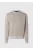 MAERZ Superwash Trui ronde hals beige, Effen