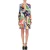 Moschino Multicolor Print Jersey Dress Multicolour