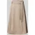 Christian Berg Woman regular fit midirok in plissélook